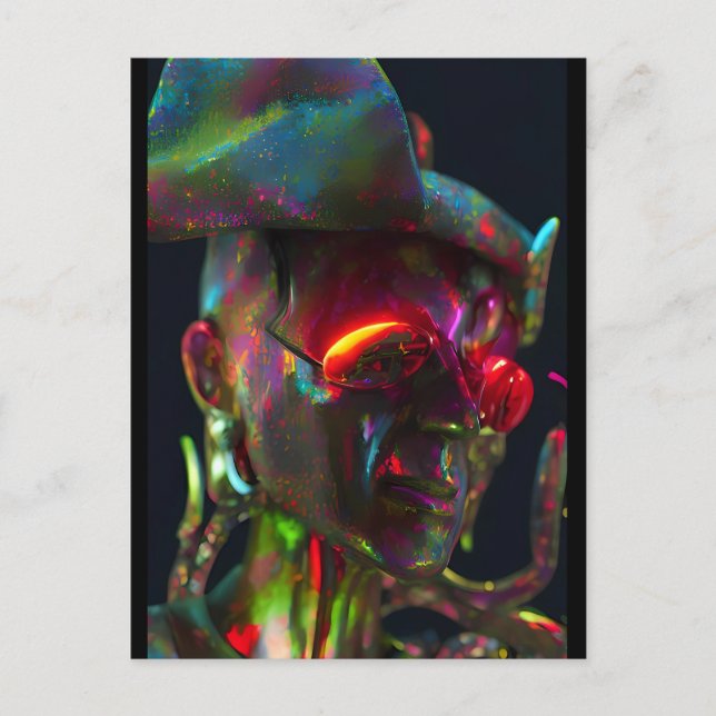 Carte Postale Burning Up in the Upgrade Process - Ken Gage Art (Devant)