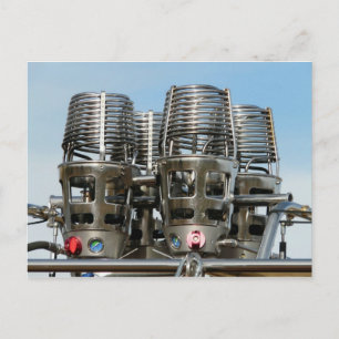 Carte postale Burns à air chaud