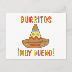 CARTE POSTALE BURRITOS