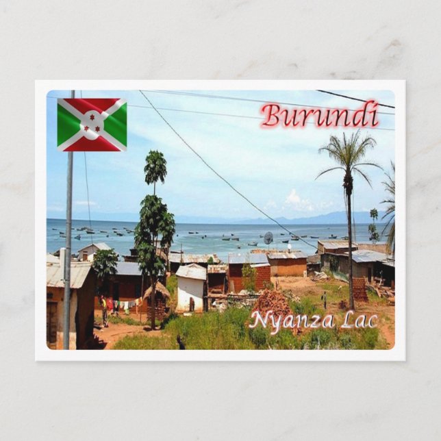 Carte Postale Burundi - Nyanza Lac - (Devant)