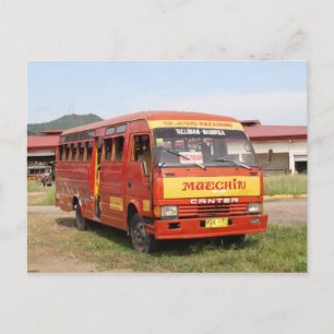 Carte Postale Bus