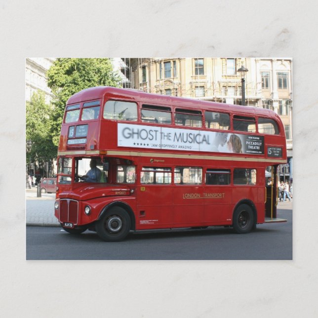 Carte Postale Bus de Londres (Devant)