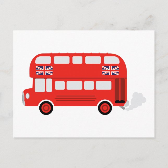 Carte Postale Bus de Londres (Devant)