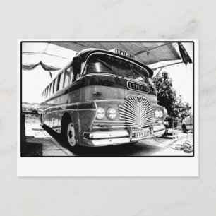 Carte Postale Bus de Malte
