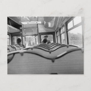 Carte Postale Bus intérieur (fin des années 1970)