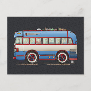 Carte Postale Bus Tour