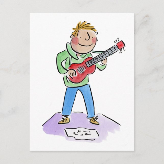 Carte Postale Busker (Devant)