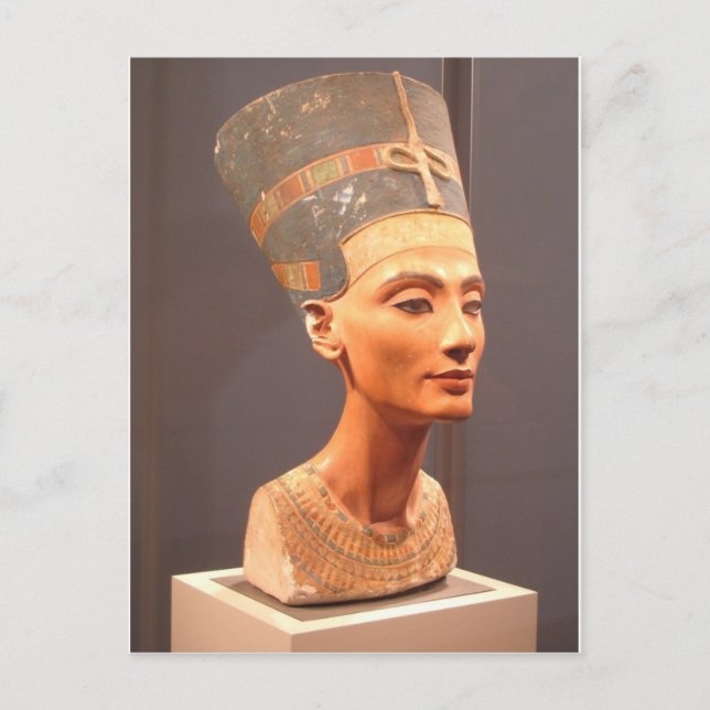 Carte Postale Buste de la reine Nefertiti (Devant)