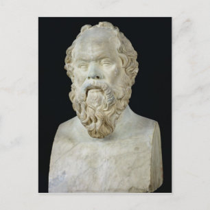 Carte Postale Buste de Socrate