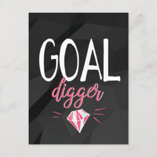 Carte Postale But Digger, fille motivée