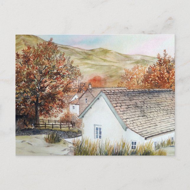 Carte Postale Buttermere Village, Lake District, Angleterre (Devant)