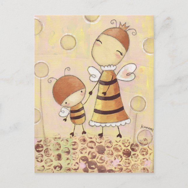 Carte postale Buz-buz & Mama (Devant)