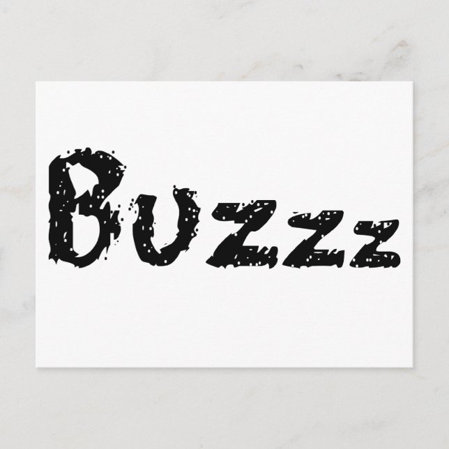 Carte postale Buzzz (Devant)