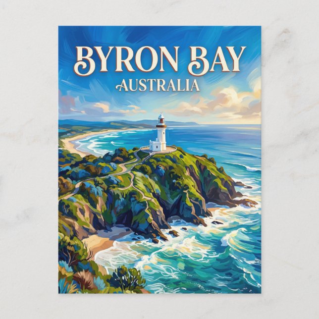 Carte Postale Byron Bay Australie (Devant)