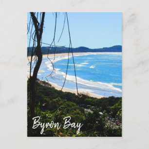 Carte Postale byron bay beach bleu