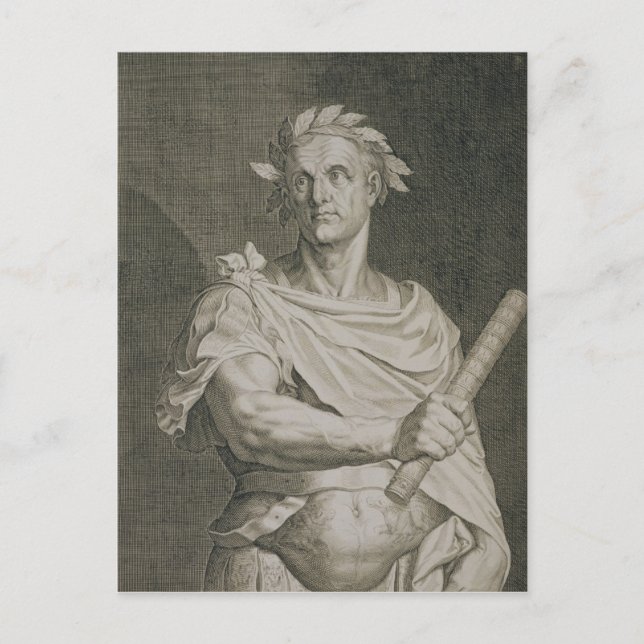 Carte Postale C. Julius Caesar (100-44 BC) Empereur de Rome (Devant)