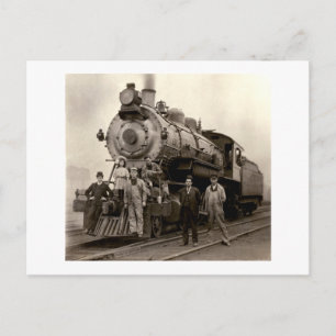 Carte Postale C. Train ferroviaire de 1905