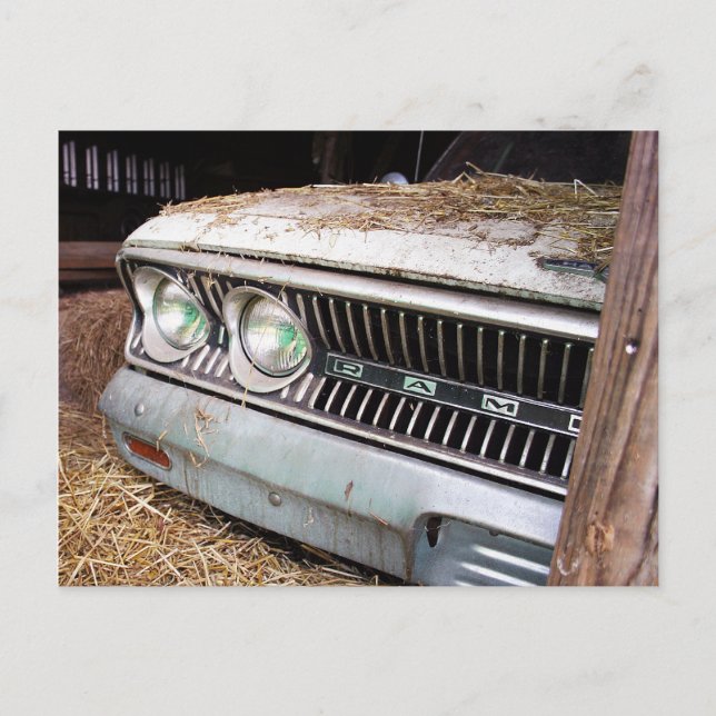 Carte Postale Ça fait longtemps que je n'ai pas rouillé (Devant)