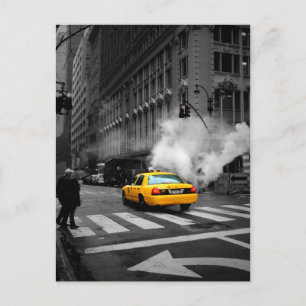Carte Postale Cab de New York