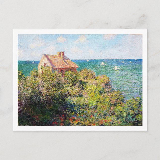 Carte Postale Cabane de pêcheur à Varengeville Claude Monet (Devant)