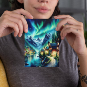 Carte Postale Cabane Enchantée dans les Bois Murmurants