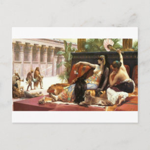 Carte Postale Cabanel Cleopatra teste des poisons sur Pri Condam