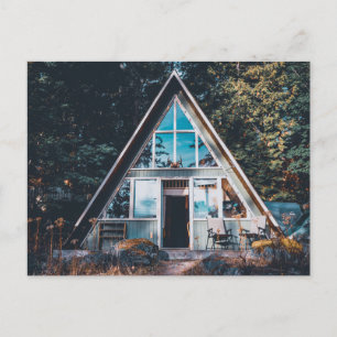 CARTE POSTALE CABINE A-FRAME