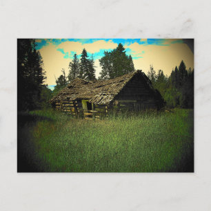 Carte Postale Cabine dans le champ par djoneill