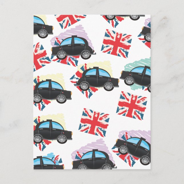 Carte Postale cabine noire (Devant)