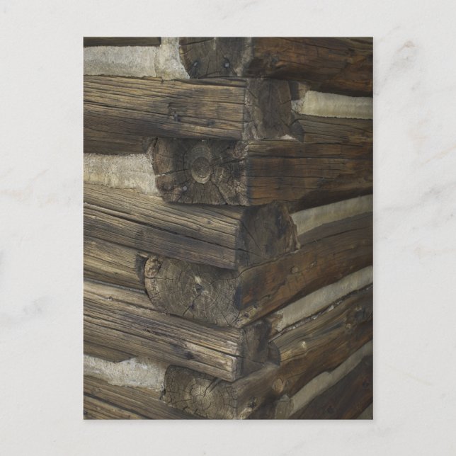 Carte Postale Cabine Pioneer en bois (Devant)