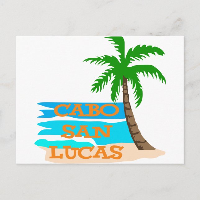 CARTE POSTALE CABO SAN LUCAS (Devant)