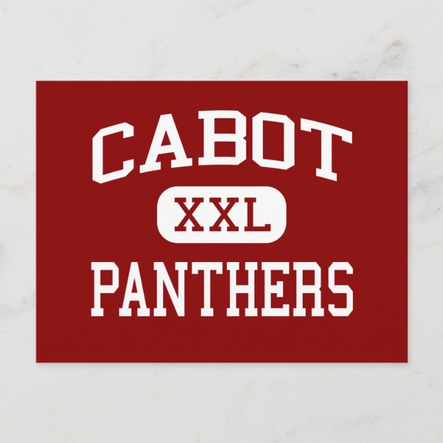 Carte Postale Cabot - Panthers - Lycée - Cabot Arkansas (Devant)