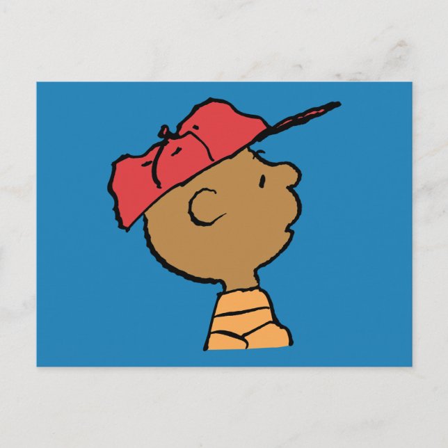Carte Postale cacahuètes | Franklin Baseball Casquette (Devant)
