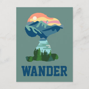 Carte Postale cacahuètes Grand Portrait extérieur Snoopy