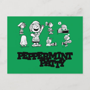 Carte Postale cacahuètes   Peppermenthe Patty