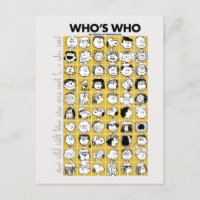 cacahuètes | Qui sont les personnages
