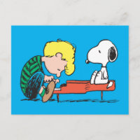 cacahuètes | Snoopy & Schroeder au piano