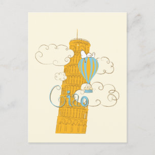 Carte Postale cacahuètes   Snoopy & Woodstock Ciao