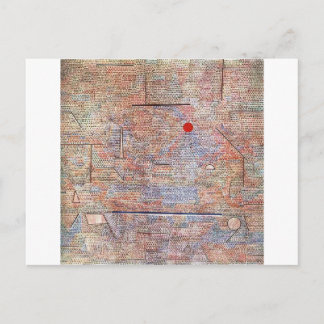 Carte Postale Cacodémonique par Paul Klee