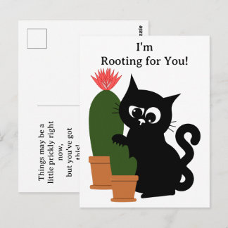 Carte Postale Cactus Drôle Inspirant sur Mesure 