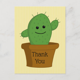 Carte Postale Cactus Merci