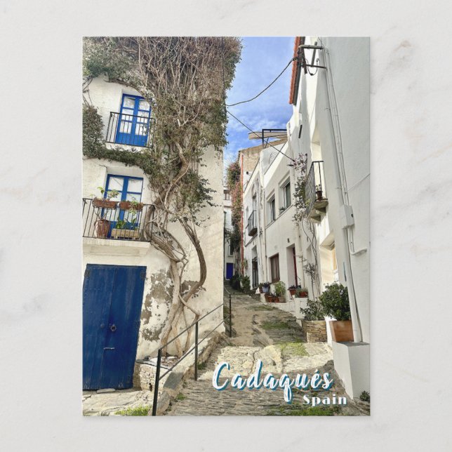 Carte postale Cadaques Espagne (Devant)