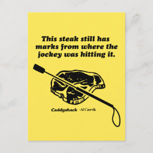 Carte Postale Caddyshack   Ce Steak A Encore Des Marques