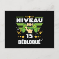 Cadeau 15 ans Anniversaire Gamer Niveau 15