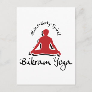Carte Postale Cadeau Bikram Yoga