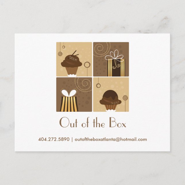 Carte Postale Cadeau créatif (Devant)