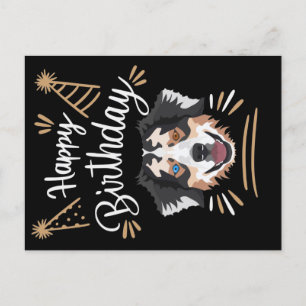 Carte Postale Cadeau d'anniversaire Berger australien