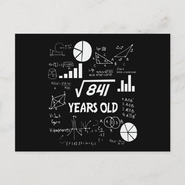 Carte Postale Cadeau d'anniversaire pour professeur de mathémati (Devant)