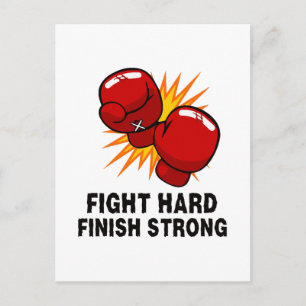 Carte Postale Cadeau de boxe