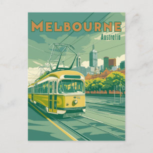 Carte Postale Cadeau de Melbourne   Tramway vintage de Melbourne